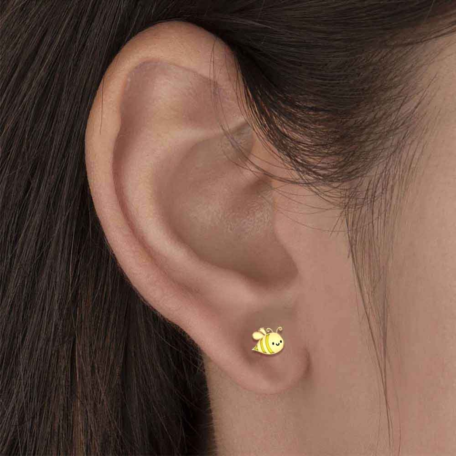 Small earrings deals for girls gold